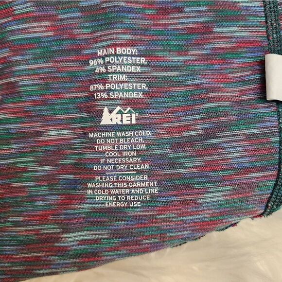 REI multicolored 1/2 zip hoodie pullover - Picture 9 of 10